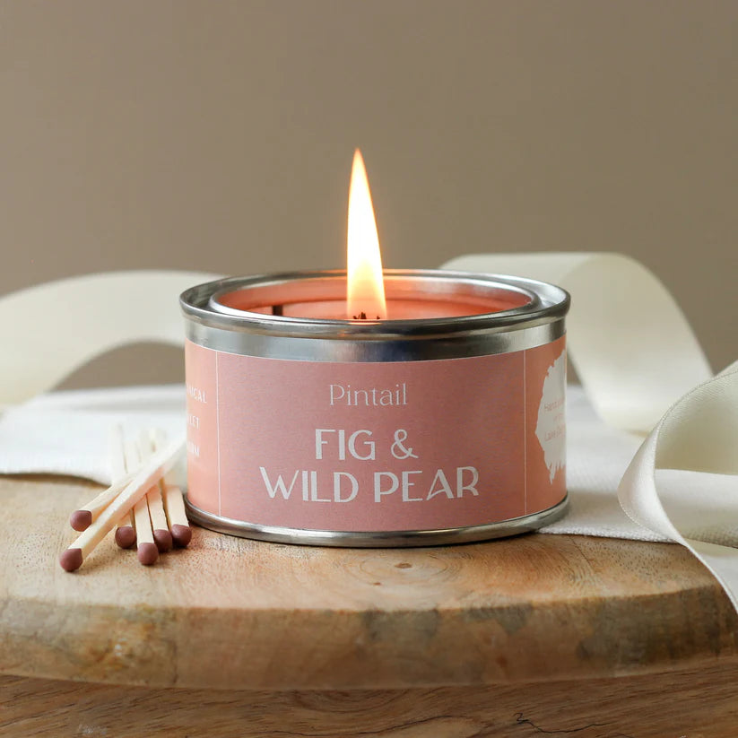 Wild Fig and Pear Tinned Candle